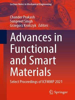 cover image of Advances in Functional and Smart Materials